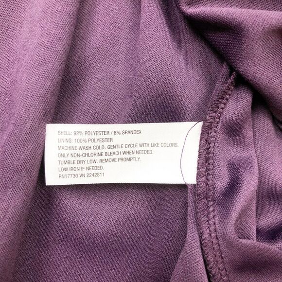 Xhilaration Purple Striped Sleeveless Dress Small - Picture 7 of 7